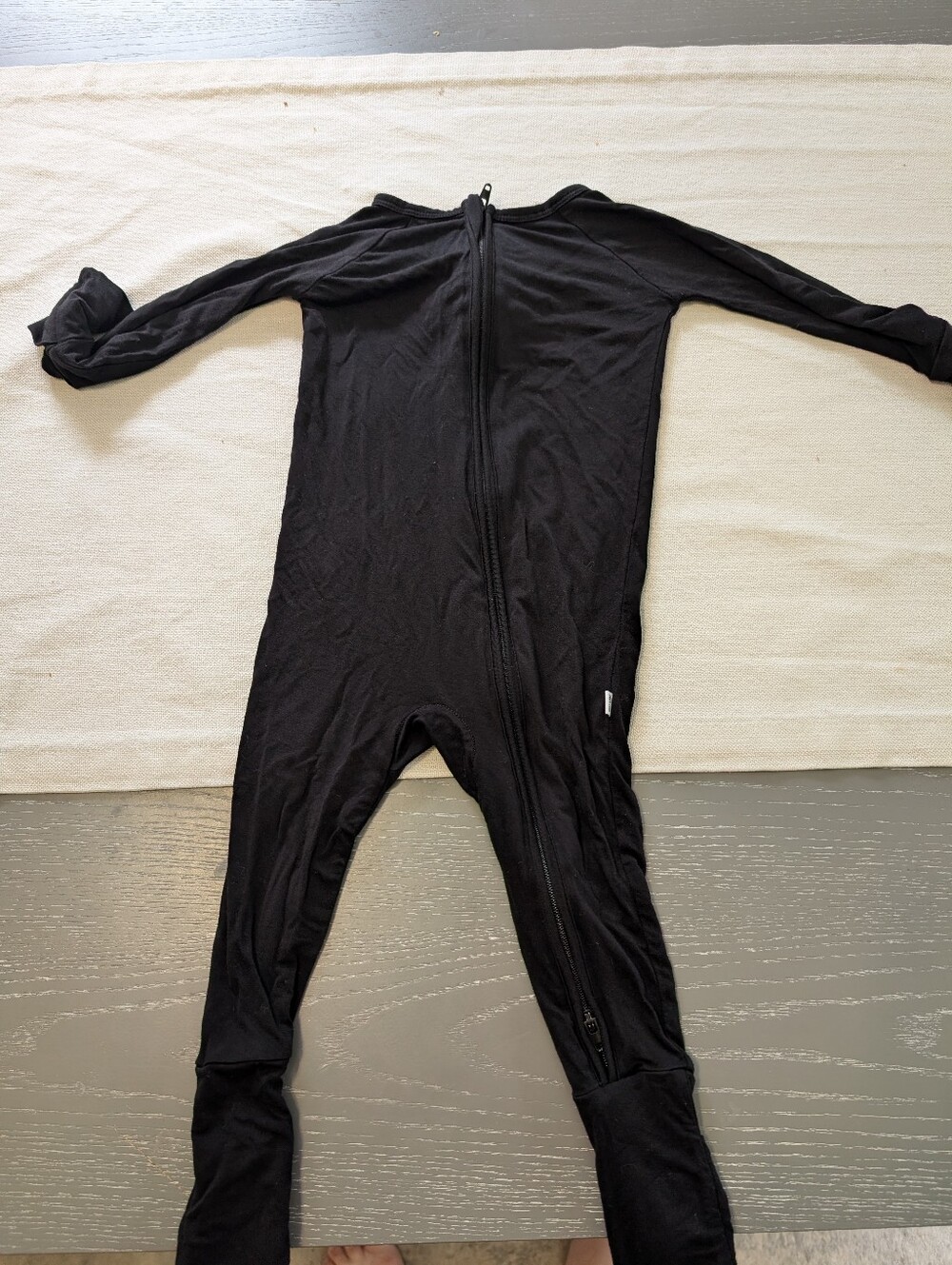 Kids Black One-Piece Little Sleepies